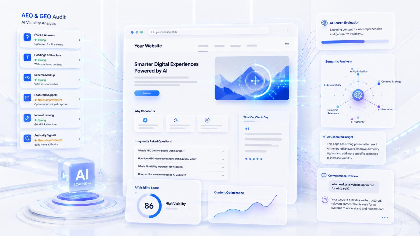 How to Audit Your AEO & GEO Presence